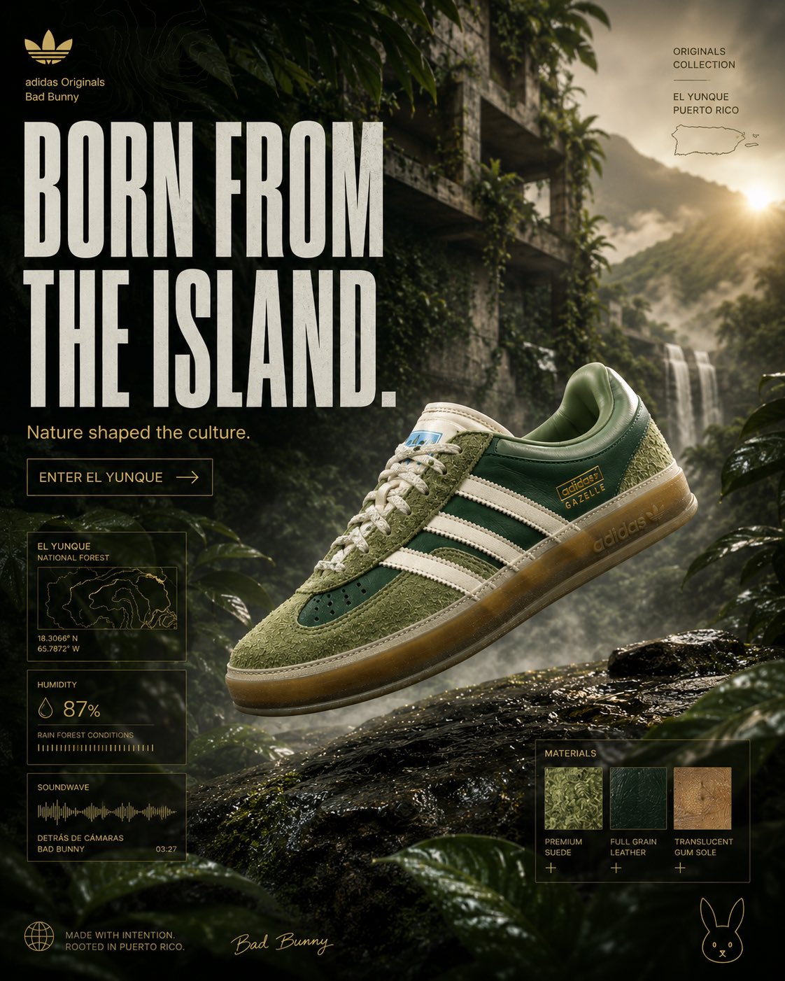 Vertical luxury sneaker SMM campaign