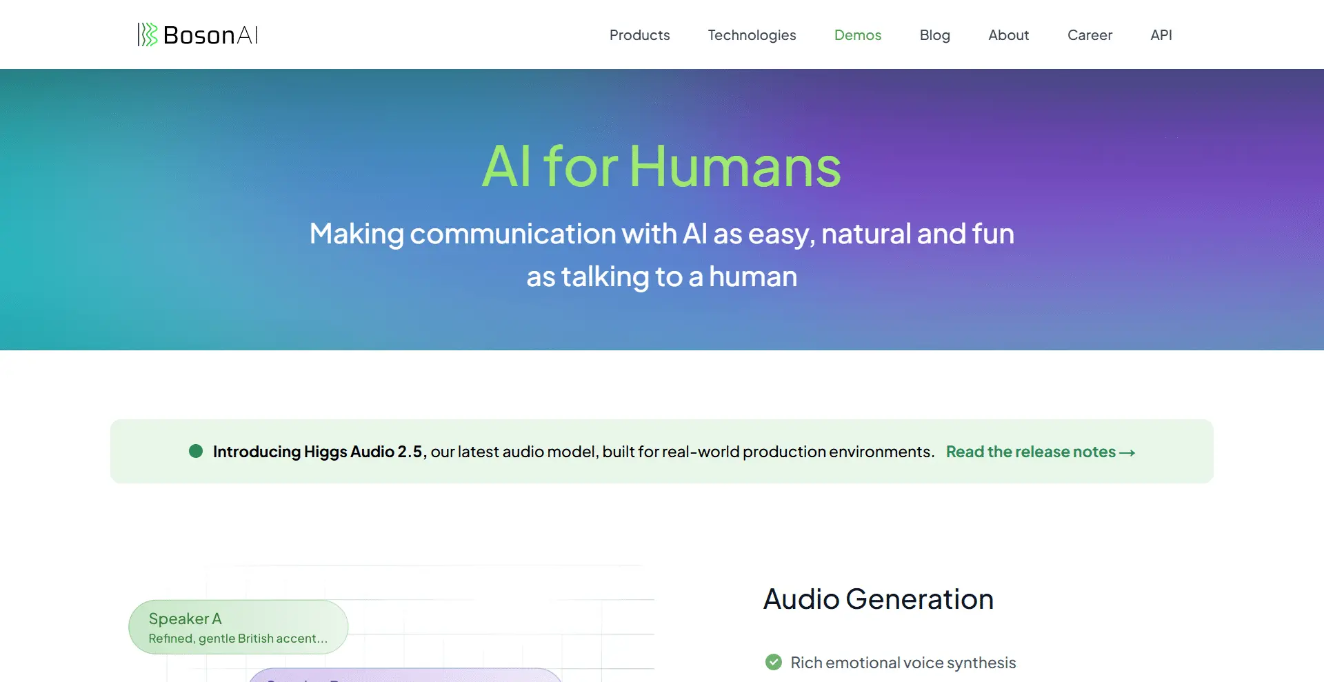 Boson AI preview