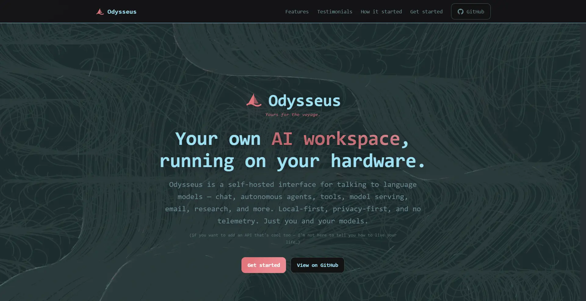 Odysseus AI preview