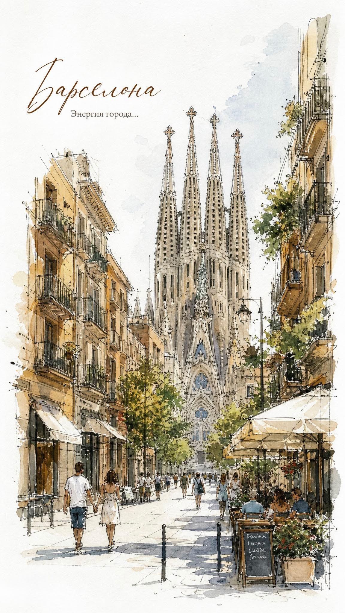 European city street travel posters