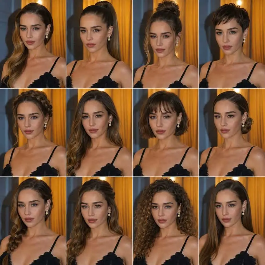 Your picture in different hair styles