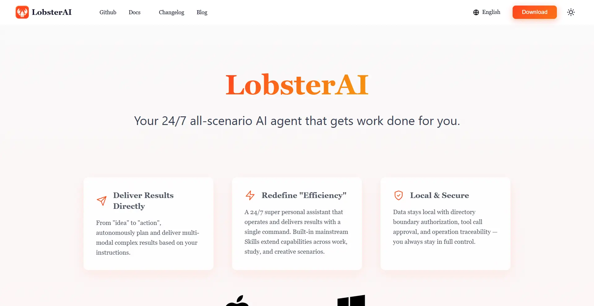 LobsterAI preview