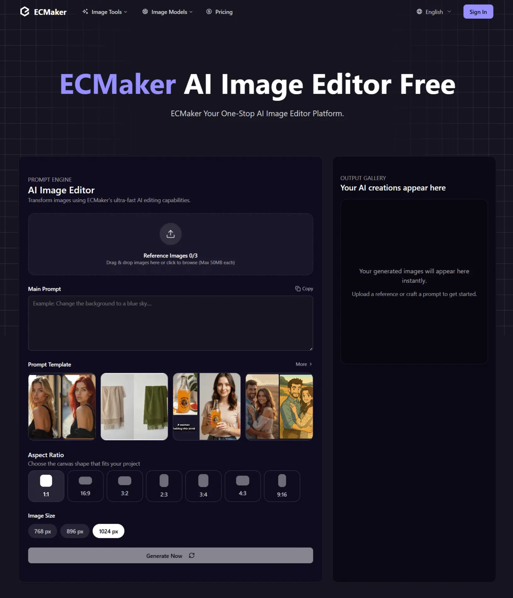 ECMaker AI preview