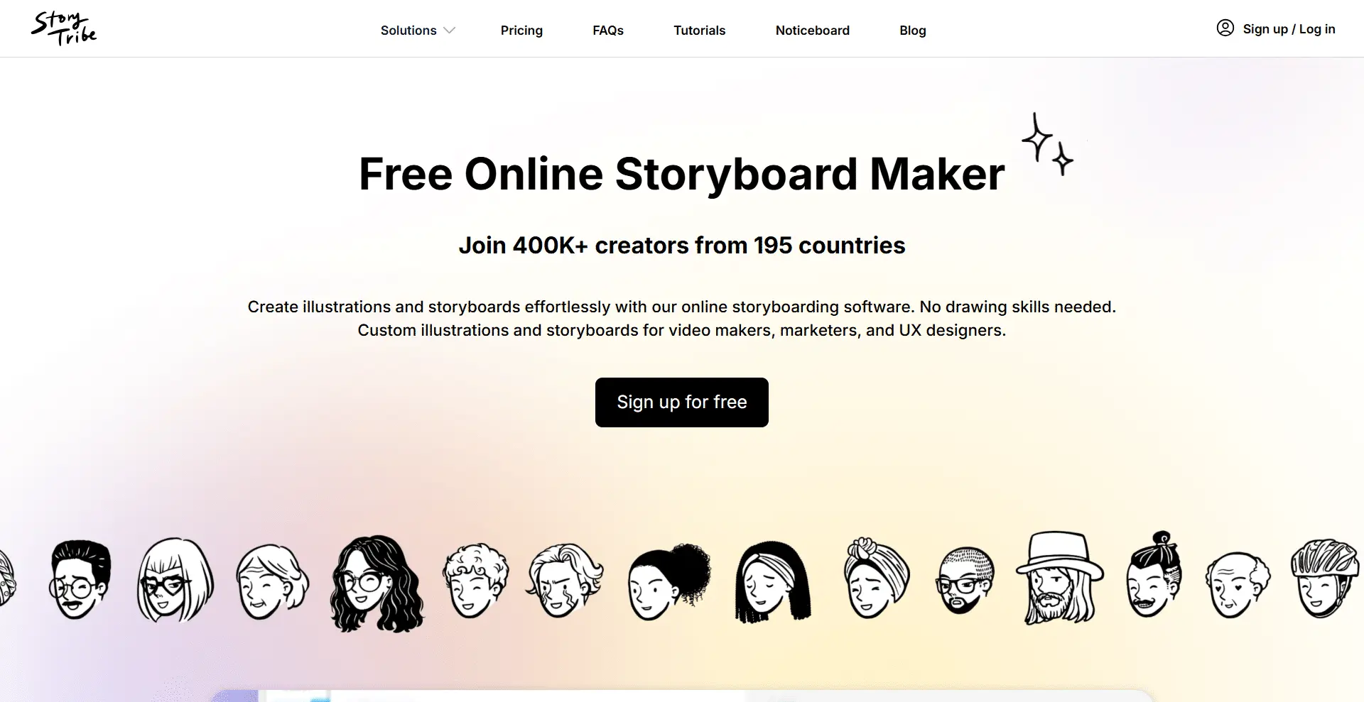 StoryTribe AI preview