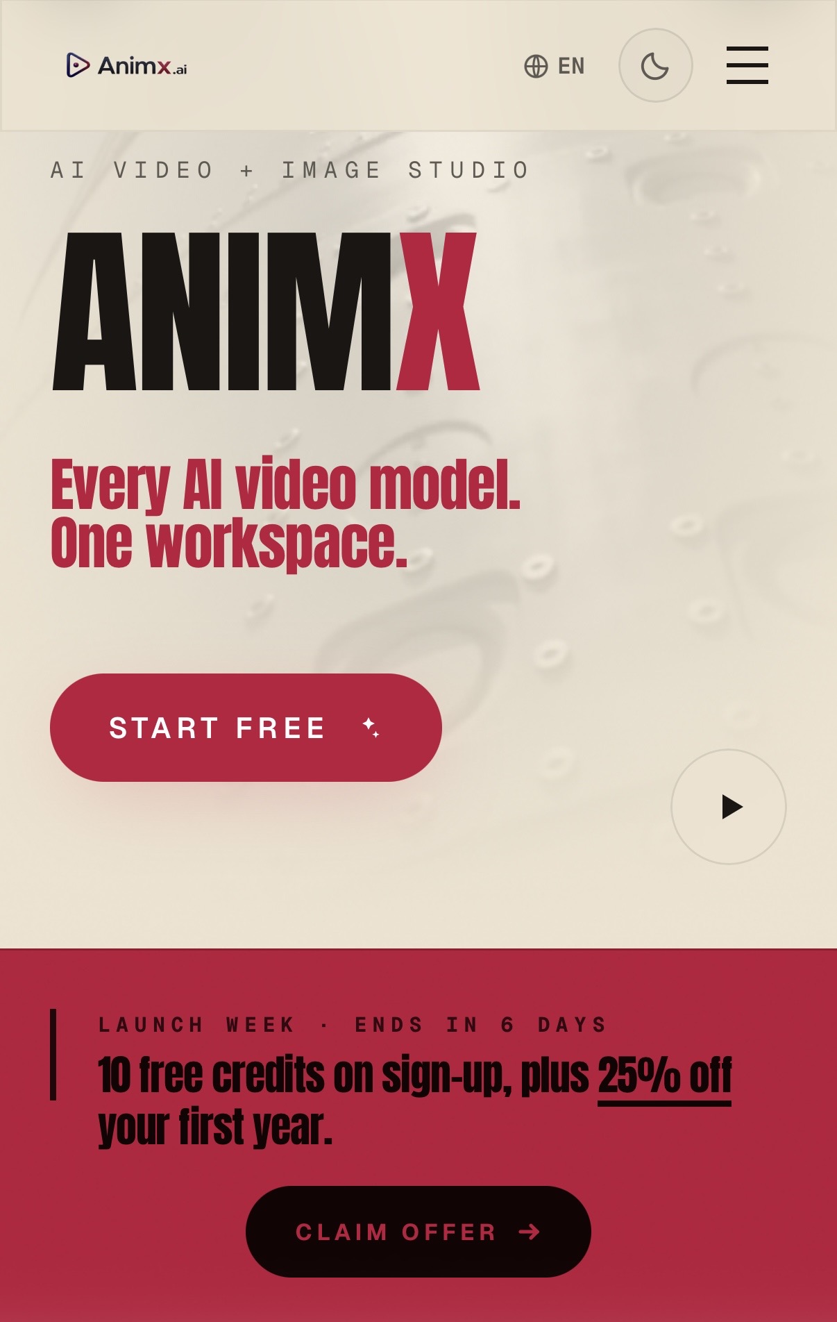 AnimX AI preview
