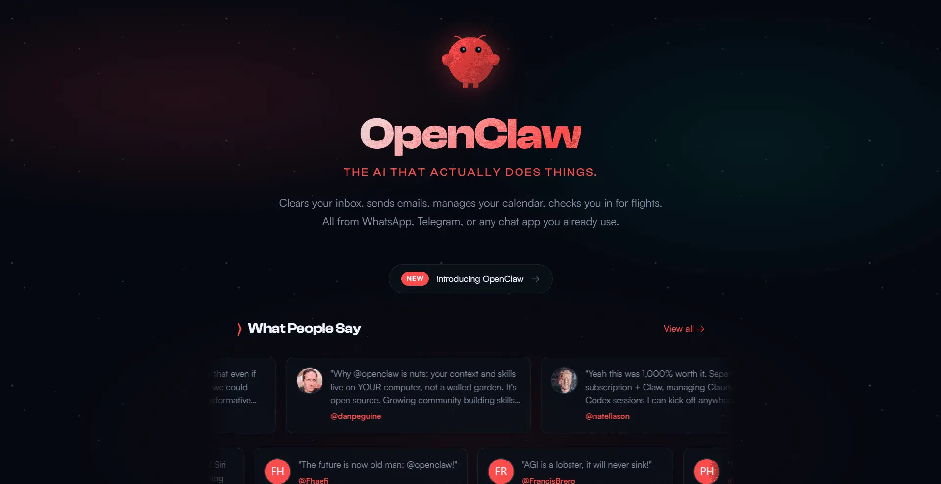 OpenClaw preview