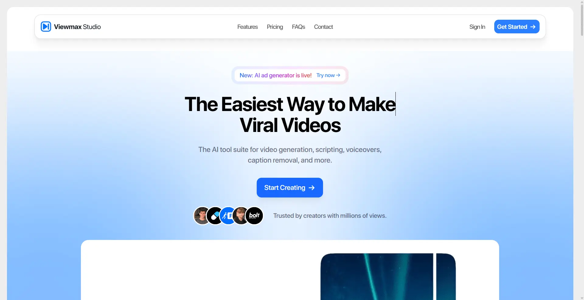 Viewmax Studio preview